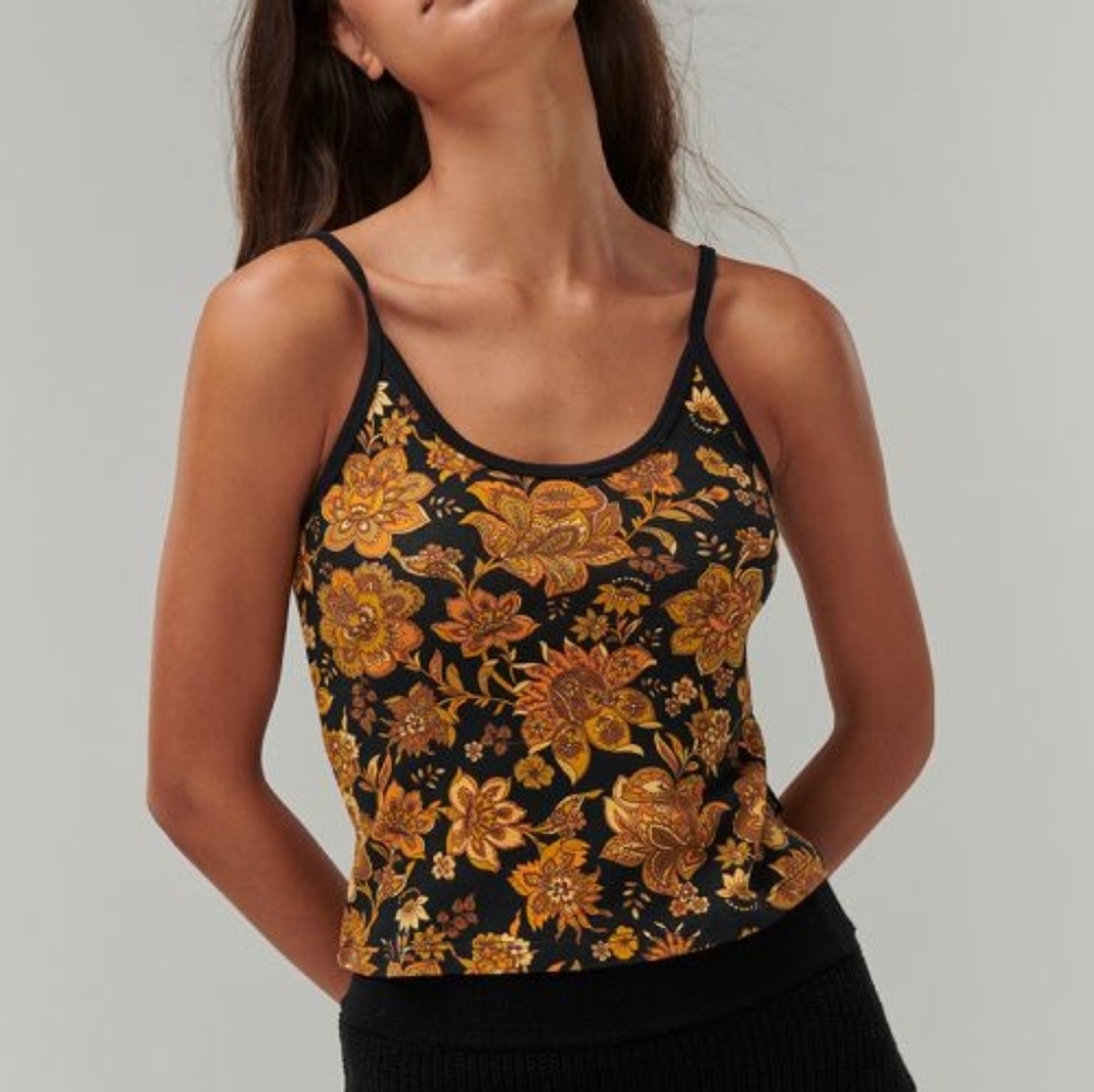 Ghanda floral tank size 8